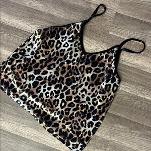 PINK Victoria's Secret Leopard Print Camisole